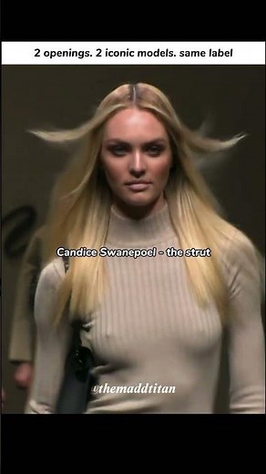 Candice Swanepoel and Karlie Kloss opening blumarine 2011 #shorts #fashion #runway #model