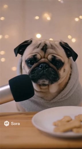 Pug Eating ASMR 😁 | iHeartDogs
