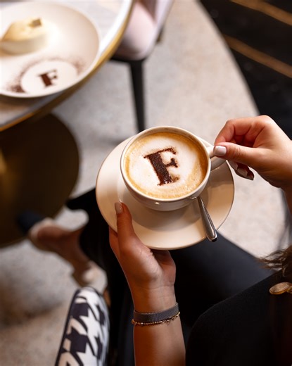 FAUCHON Paris Qatar on Instagram: "Slow mornings. Sweet and delicious. Simply, perfection. Reserve your table at @stregisdoha and @marsamalazkempinskidoha #Fauchon #Doha #Coffee"