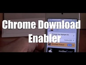 Chrome Download Enabler - Télécharger des fichiers dans l'application Chrome sur IOS