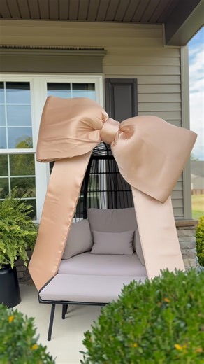 Giant Bow DIY #diy #decoration #event #party