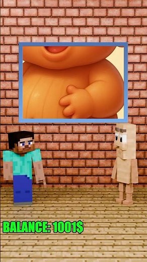 Minecraft Italian Brainrot 3D Animation Spending Challange #sprunki #animation #shorts #minecraft