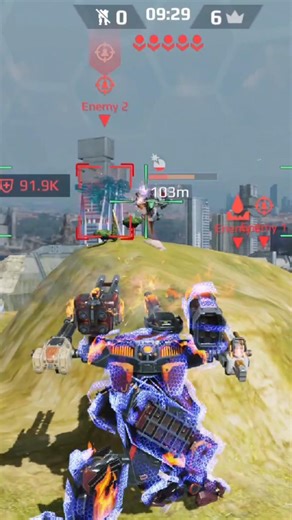 HASTATUS VS SAMJOK| war robots #warrobots