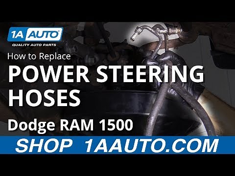 How to Replace Power Steering Hoses 94-02 Dodge RAM 1500