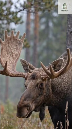 Moose: The 450 kg Giant of the Northern Forests 🫎