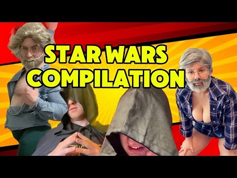 Star Wars Compilation #starwars #comedy #jokes