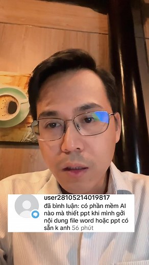 Thiết kế PowerPoint tự động bằng AI