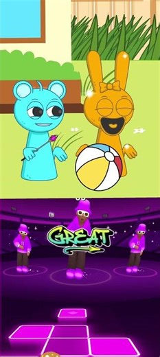 😱Sky’s Magic Wand Powers SHOCK Everyone! ✨ | Sprunki Funny Moments #shorts