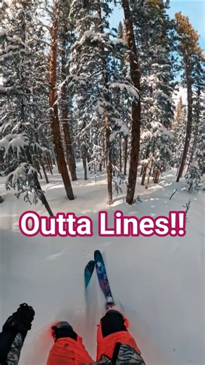 When The Line Ends... #skiing #ski #winterpark #powder