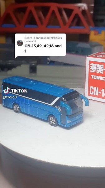 Tomica Bus Collection Showcase