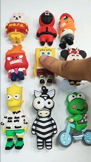Satisfying Mini Cartoon Characters Calling Friends! 🤯😵‍💫😱 #funny #trend #viral #shorts #shortvideo