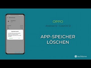 App-Speicher löschen - Oppo [Android 12 - ColorOS 12]