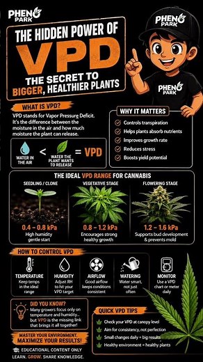 The Hidden Power of VPD Explained | Why Temperature & Humidity Matter for Plant Growth 🌿