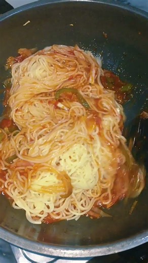 spaghetti|red sauce pasta| #cookingrecipe #creativecontentcreator #cooking