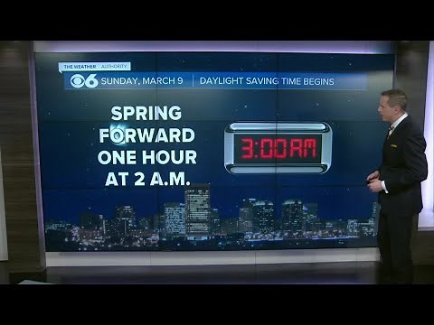 Here's how the clock change affects the sunrise and sunset times