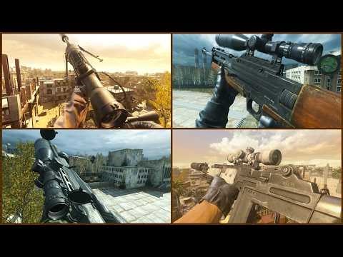 Call of Duty : Modern Warfare Remastered / H1 - Four Custom Sniper Rifles (MW2CR Ports)