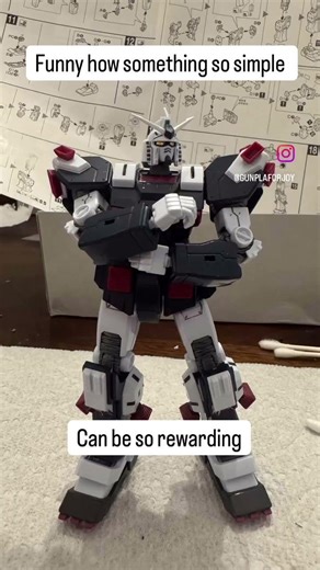 The Pure Joy of a Completed Gunpla Snap Build