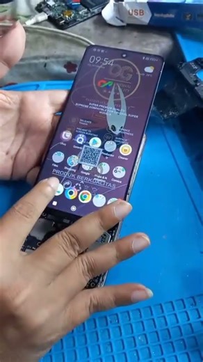Test screen lcd poco x3 pro sebelum proses pemasangan lcd