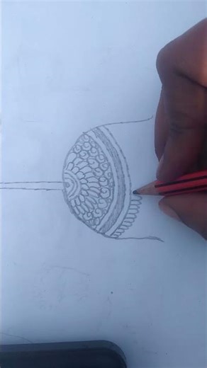 simple jhumka design#shorts#💛💛💛....