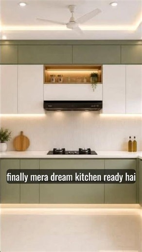 dream kitchen design sage green kitchen #kitchen #home #ai
