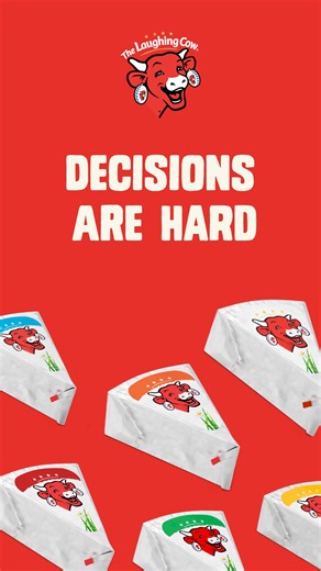 45 reactions | Some decisions are tough, good thing this isn’t one of them. Every variety of The Laughing Cow is an automatic yes. | The Laughing Cow USA | Facebook