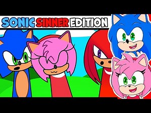 Sonic and Amy watch Incredibox Sprunki Sonic Oc Sinner (Kiss Edition) Sonic + Amy Rose