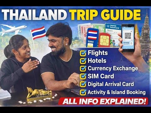 Thailand Trip Full Guide in Kannada | Flights, Hotels, SIM, TDAC, Island Booking #ThailandTrip #TDAC