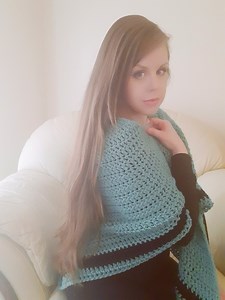 Crochet The Claire Highlands Shawl Free Pattern