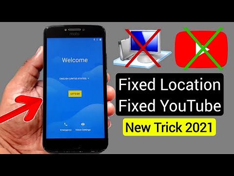 Moto E4/E4 Plus FRP BYPASS 2021 | Fixed Location (Without PC) New Trick 🔥🔥🔥