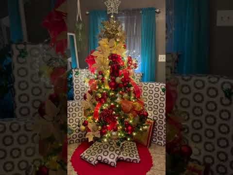 Bold & Beautiful Elegant Classic Traditional Christmas Tree Decor 🎄 ❤️✨