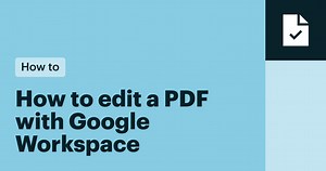 How to Edit a PDF with Google Workspace - pdfFiller Blog