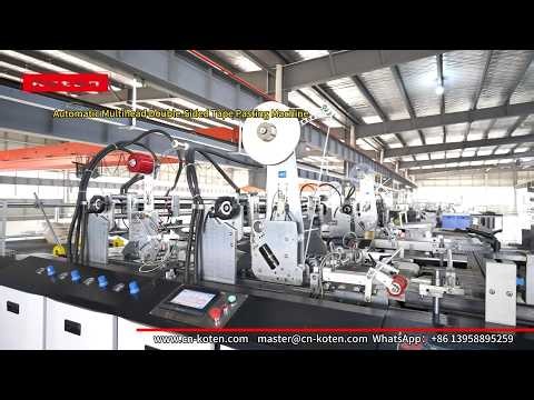 Automatic Multihead Double-Sided Tape Pasting Machine