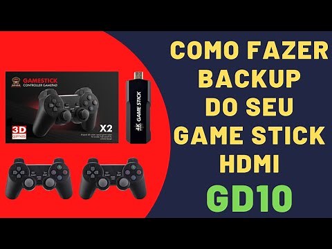 COMO FAZER BACKUP DO SEU GAME STICK 4K (GD10)