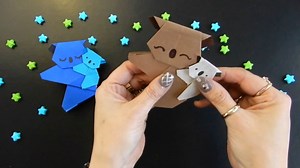 8.2K views · 65 reactions | Cómo hacer un  Koala de Origami, ideal para usar como separador de libro  .  Flor de Origami https://bit.ly/37AdZ6B Lámpara de Origami https://bit.ly/38Fru6i Bouquet de Flores https://bit.ly/39Iglla ❤Corazón de Origami https://bit.ly/39Gw6Je  Corona de Origami https://bit.ly/37Hbqzs | Chuladas Creativas | Facebook