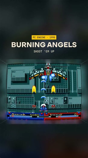 Burning Angels (1990) - PC Engine