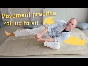 Roll to Sit Easily Holding One Foot | Gentle Feldenkrais Hip & Back Lesson