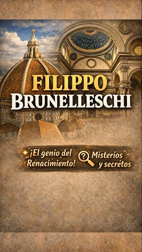 Filippo Brunelleschi (1377-1446). El genio que cambió la arquitectura para siempre.
