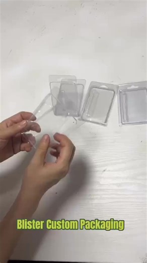 Custom Factory Direct Clamshell Plastic  Packaging Blister Pack Pvc Blister Packaging Trays