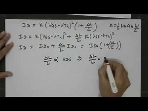 CMOS Analog Integrated Circuits - Lecture 4: Channel Length Modulation and PMOS