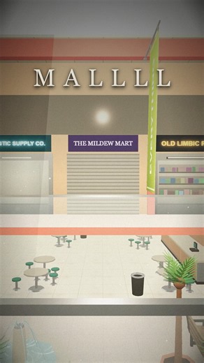 a mall you almost remember. #liminalspace #backrooms