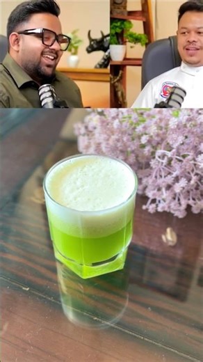 Healthy starts with one sip 💚🥒 | Fresh Karela Juice Recipe