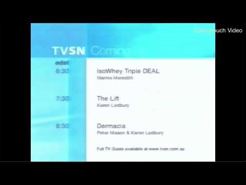 TVSN (Foxtel) - Lineup (22 Mar 2008)