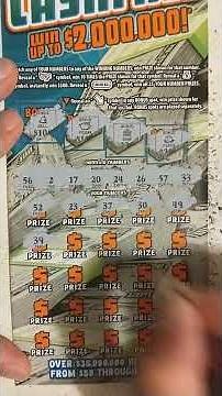 $20 2 Million Cashfall scratch off Illinois Lottery winner 🤑