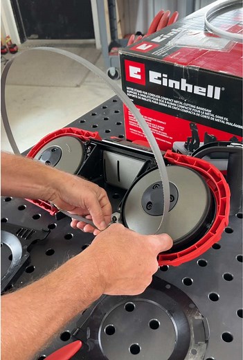 Automotive and Metal Work Setup with Einhell Tools