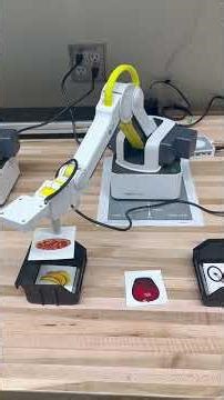 Dobot: object detection + palletizing