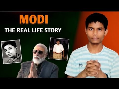 Modi's Biography ( life story ) and His Struggles | MODI THE REAL LIFE STORY | Raghav Jaiswal