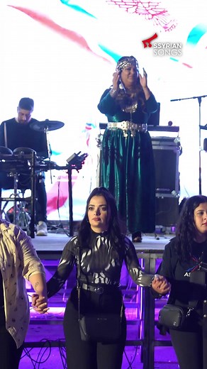 Nagham Edwar Mousa 💚Festival 2024. Assyrian TikTok Music, Dance, and Wedding Party