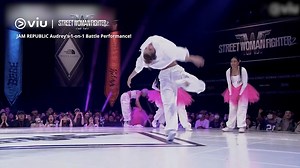 97K views · 9.7K reactions | 헖헮혁헰헵 #StreetWomanFighter2 헙헥험험 헼헻 혁헵헲 헩헶혂 헔헽헽 헡헢헪  bit.ly/3QoFud0 #JAMREPUBLIC #Audrey takes stage for the 1-on-1 battle!  Will they be able to win against #LadyBounce who tease them by including a bread with JAM for their performance?  | Viu Singapore | Facebook