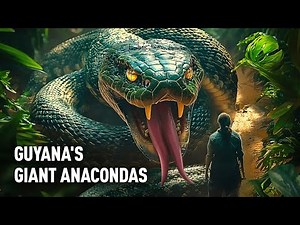 Amazon’s Monster Snake: Terrifying Anaconda Attack Captured in the Wild!