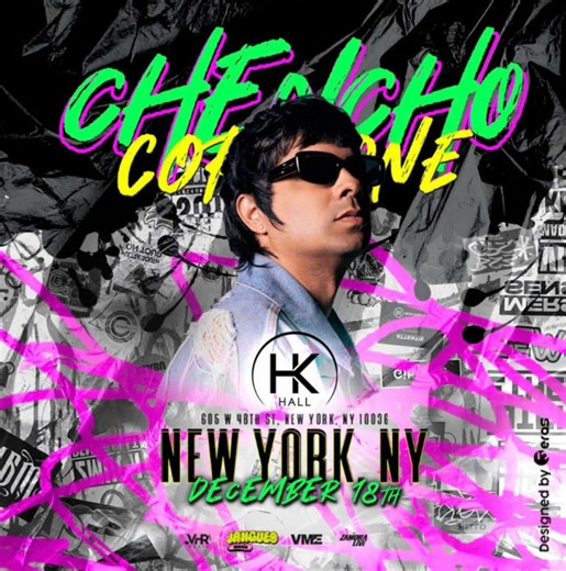 Chencho Corleone en concierto en New York in New York - Tickets 2025-12-18 | HK Hall
